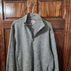 J Crew sweatshirt  1/4 zip (L)